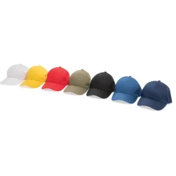 Gift Campaign Cappellino in cotone riciclato 6 pannelli e chiusura in velcro 190g/m2></noscript> Cappellini Personalizzati