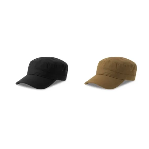 Gift Campaign Cappellino in cotone stile militare con chiusura in velcro 215 g/m2> Cappellini Personalizzati