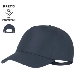 Gift Campaign Cappellino in poliestere RPET regolabile con fibbia metallica UV50> Cappellini Personalizzati