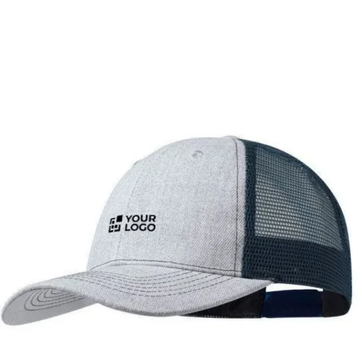 Gift Campaign Cappellino in poliestere con rete colorata sul retro> Cappellini Personalizzati