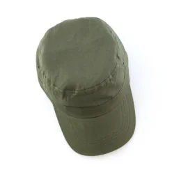 Gift Campaign Cappellino in stile militare in cotone pettinato con chiusura regolabile Militar></noscript> Cappellini Personalizzati