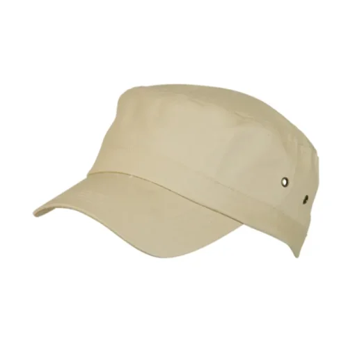 Gift Campaign Cappellino in stile militare in cotone pettinato con chiusura regolabile Militar> Cappellini Personalizzati