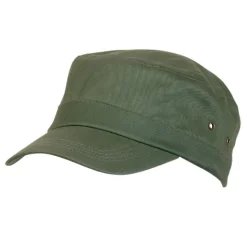 Gift Campaign Cappellino in stile militare in cotone pettinato con chiusura regolabile Militar></noscript> Cappellini Personalizzati