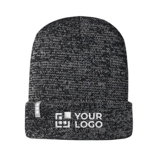 Gift Campaign Cappellino invernale con logo e dettagli riflettenti Elevate™ Rigi> Berretti Invernali