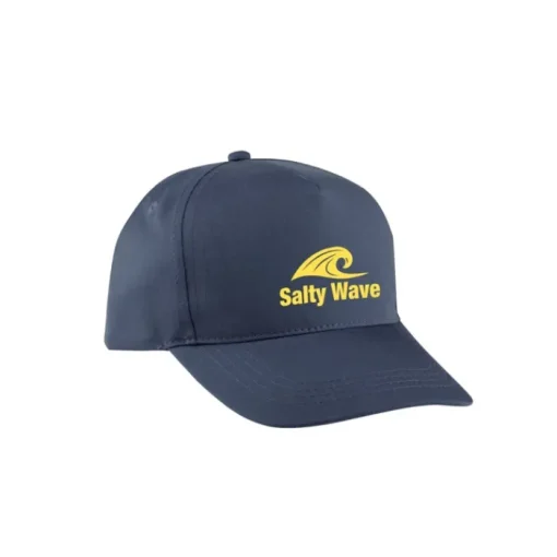Gift Campaign Cappellino poliestere riciclato 5 pannelli e chiusura adesiva 210 g/m2> Cappellini Personalizzati