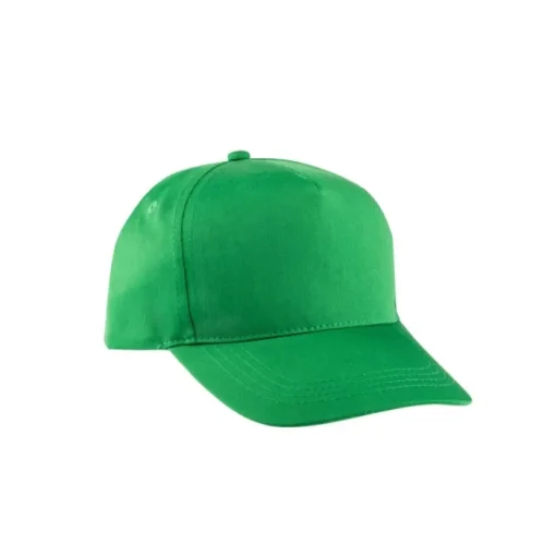 Gift Campaign Cappellino poliestere riciclato 5 pannelli e chiusura adesiva 210 g/m2> Cappellini Personalizzati