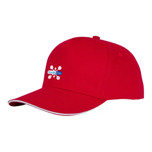 Gift Campaign Cappellino sandwich in cotone con 5 pannelli da 175 g/m2> Cappellini Personalizzati