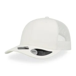 Gift Campaign Cappellino trucker con 6 pannelli in tela di cotone riciclato 250 g/m2> Cappellini Personalizzati