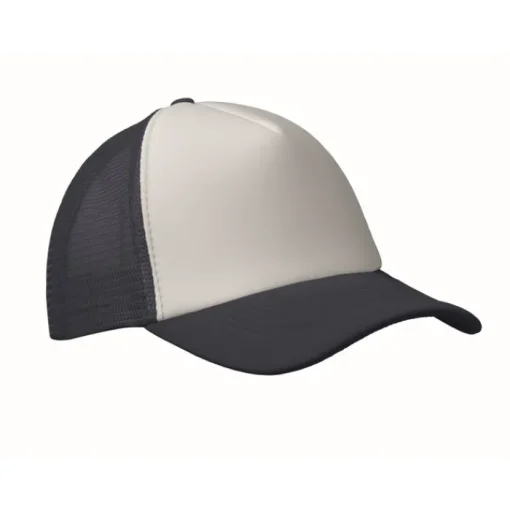 Gift Campaign Cappellino trucker in poliestere 140-150g/m² con parte frontale bianca> Cappellini Personalizzati