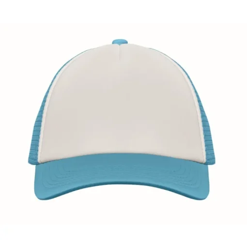 Gift Campaign Cappellino trucker in poliestere 140-150g/m² con parte frontale bianca> Cappellini Personalizzati