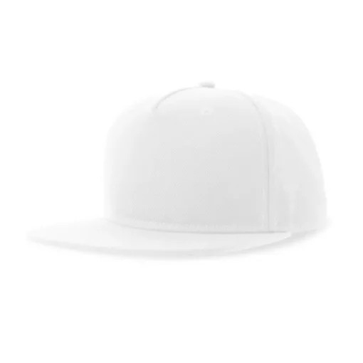 Gift Campaign Cappello 5 pannelli con visiera piatta in poliestere riciclato 300g/m2> Cappellini Personalizzati