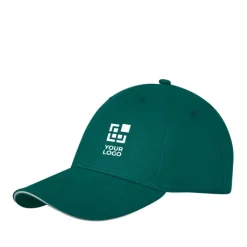 Gift Campaign Cappello 6 pannelli cotone 260g/m2 visiera precurvata con fibbia Metal></noscript> Cappellini Personalizzati