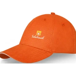 Gift Campaign Cappello 6 pannelli cotone 260g/m2 visiera precurvata con fibbia Metal></noscript> Cappellini Personalizzati