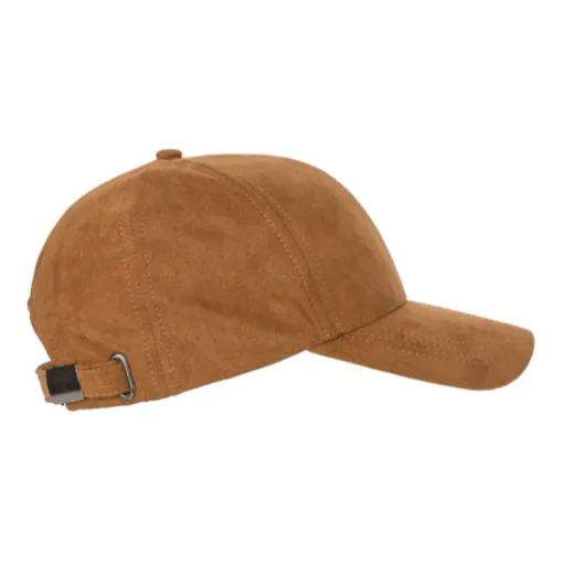 Gift Campaign Cappello a 6 pannelli con fibbia in pelle scamosciata 110 g/m²> Cappellini Personalizzati