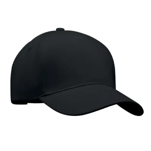Gift Campaign Cappello a 5 pannelli in twill di cotone con bordo visiera colorato> Cappellini Personalizzati