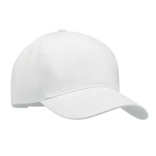 Gift Campaign Cappello a 5 pannelli in twill di cotone con bordo visiera colorato> Cappellini Personalizzati