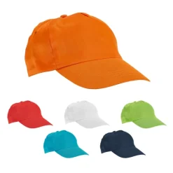 Gift Campaign Cappello baseball bambini in tanti colori con velcro Kidscolor></noscript> Cappellini Personalizzati