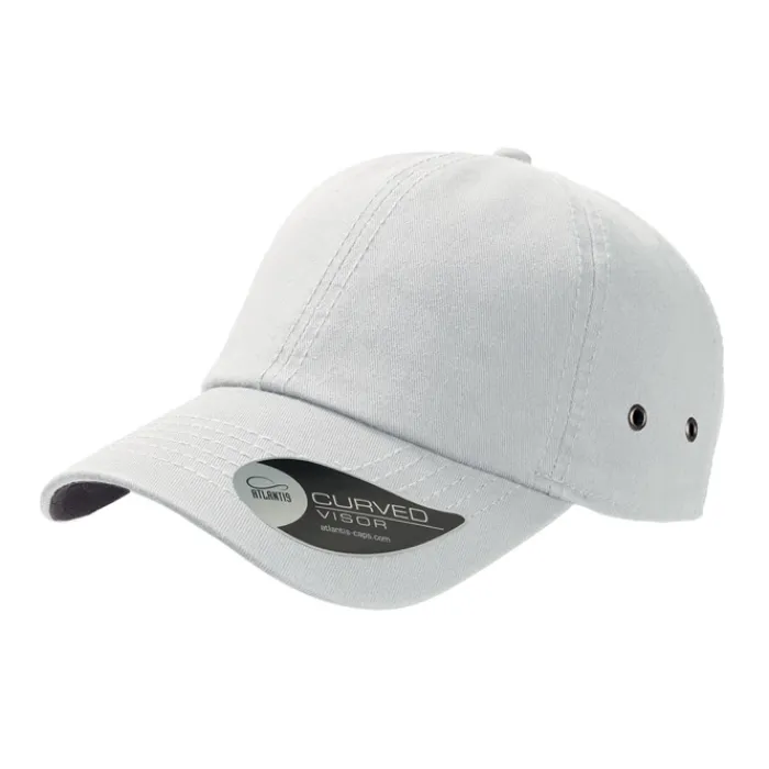 Gift Campaign Cappello baseball con occhielli di metallo in twill di cotone 250 g/m2> Cappellini Personalizzati