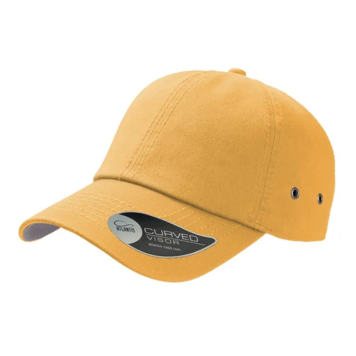 Gift Campaign Cappello baseball con occhielli di metallo in twill di cotone 250 g/m2> Cappellini Personalizzati