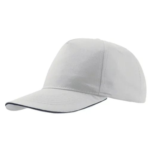 Gift Campaign Cappello con visiera a contrasto di colore in cotone leggero 160 g/m2> Cappellini Personalizzati