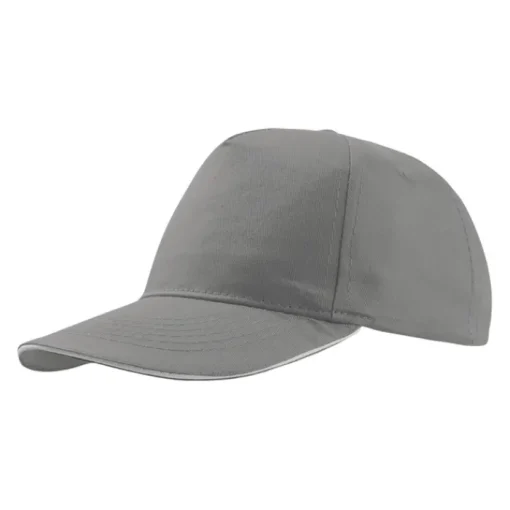 Gift Campaign Cappello con visiera a contrasto di colore in cotone leggero 160 g/m2> Cappellini Personalizzati