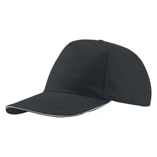 Gift Campaign Cappello con visiera a contrasto di colore in cotone leggero 160 g/m2> Cappellini Personalizzati