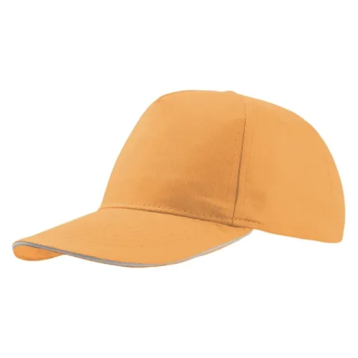 Gift Campaign Cappello con visiera a contrasto di colore in cotone leggero 160 g/m2> Cappellini Personalizzati