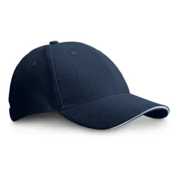 Gift Campaign Cappello con visiera sandwitch in cotone con fibbia di metallo Cottonclub> Cappellini Personalizzati