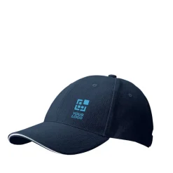 Gift Campaign Cappello con visiera sandwitch in cotone con fibbia di metallo Cottonclub></noscript> Cappellini Personalizzati