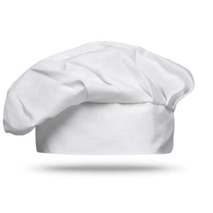 Gift Campaign Cappello da cuoco pubblicitario in cotone con chiusura in velcro Topchef> Altri Utensili Da Cucina