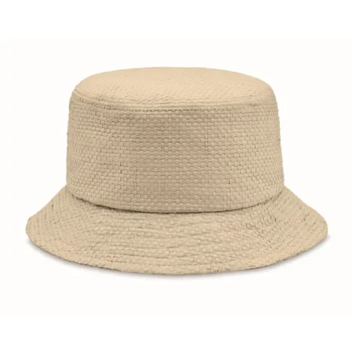 Gift Campaign Cappello da pescatore personalizzabile in carta di paglia> Cappellini Personalizzati|Cappelli Di Paglia Personalizzati