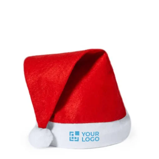 Gift Campaign Cappello di Babbo Natale per bambini in poliestere da personalizzare> Gadget Natalizi