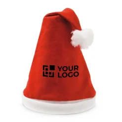 Gift Campaign Cappello di Babbo Natale da personalizzare in poliestere Basic Santa> Gadget Natalizi