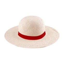 Gift Campaign Cappello di carta da donna a tesa larga con nastro personalizzabile></noscript> Cappelli Di Paglia Personalizzati