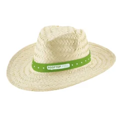 Gift Campaign Cappello di paglia chiaro con nastro personalizzabile Beachtime Sublim></noscript> Cappelli Di Paglia Personalizzati