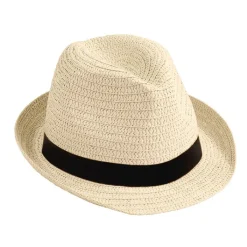 Gift Campaign Cappello di paglia chiaro con nastro personalizzabile Dominica Clear></noscript> Cappelli Di Paglia Personalizzati