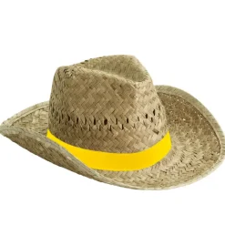 Gift Campaign Cappello di paglia chiaro con nastro tanti colori stampabili Indiana> Cappelli Di Paglia Personalizzati