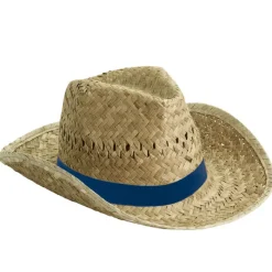 Gift Campaign Cappello di paglia chiaro con nastro tanti colori stampabili Indiana> Cappelli Di Paglia Personalizzati