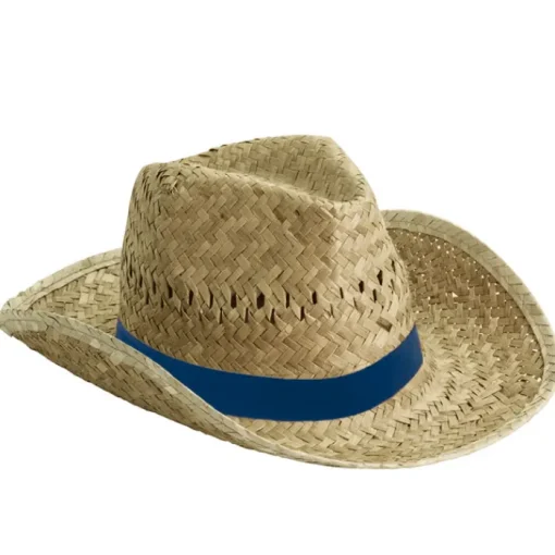 Gift Campaign Cappello di paglia chiaro con nastro tanti colori stampabili Indiana> Cappelli Di Paglia Personalizzati