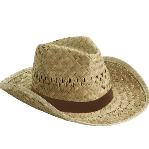 Gift Campaign Cappello di paglia chiaro con nastro tanti colori stampabili Indiana> Cappelli Di Paglia Personalizzati