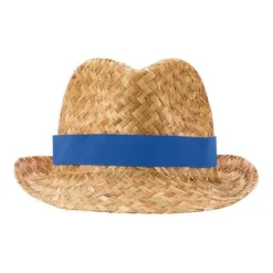 Gift Campaign Cappello di paglia naturale traspirante con nastro personalizzabile><noscript><img width=