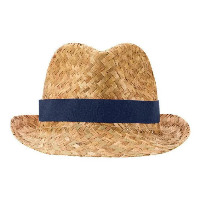 Gift Campaign Cappello di paglia naturale traspirante con nastro personalizzabile> Cappelli Di Paglia Personalizzati