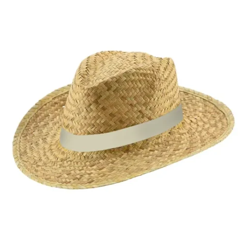 Gift Campaign Cappello di paglia personalizzato con nastro stampabile Summertime> Cappelli Di Paglia Personalizzati