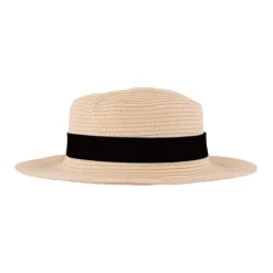 Gift Campaign Cappello in carta color naturale con nastro colorato da personalizzare></noscript> Cappelli Di Paglia Personalizzati