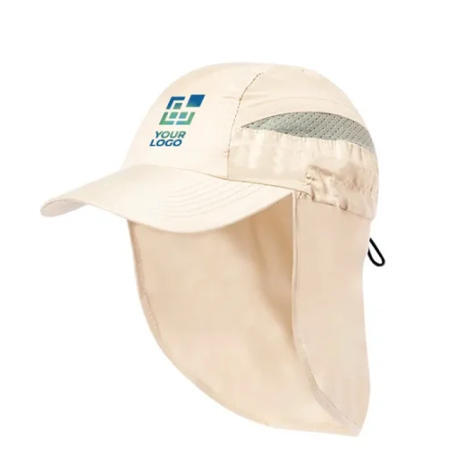 Gift Campaign Cappello in microfibra con chiusura elastica e protezione per il collo> Cappellini Personalizzati