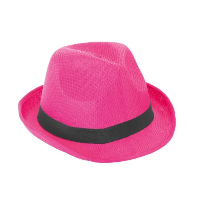 Gift Campaign Cappello in plastica PP di vari colori con nastro sublimabile> Cappellini Personalizzati|Cappelli Di Paglia Personalizzati