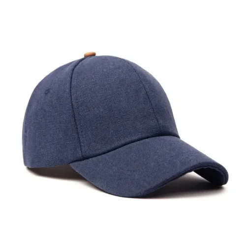 Gift Campaign Cappello in tela di cotone riciclato con dettagli in pelle sintetica> Cappellini Personalizzati