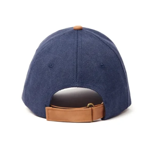 Gift Campaign Cappello in tela di cotone riciclato con dettagli in pelle sintetica> Cappellini Personalizzati