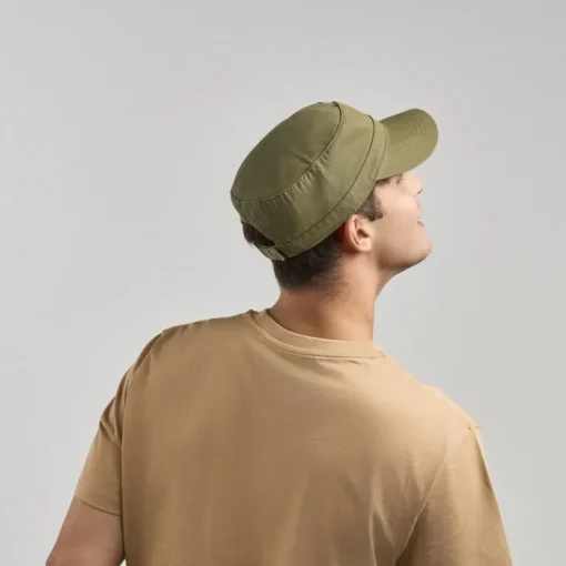 Gift Campaign Cappello militare con visiera semicurva in cotone ecologico 280 g/m2> Cappellini Personalizzati