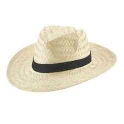Gift Campaign Cappello paglia chiaro nastro colori vivaci personalizzabile Beachtime> Cappelli Di Paglia Personalizzati